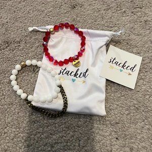 Women's Stacked Bracelets - New Never Worn